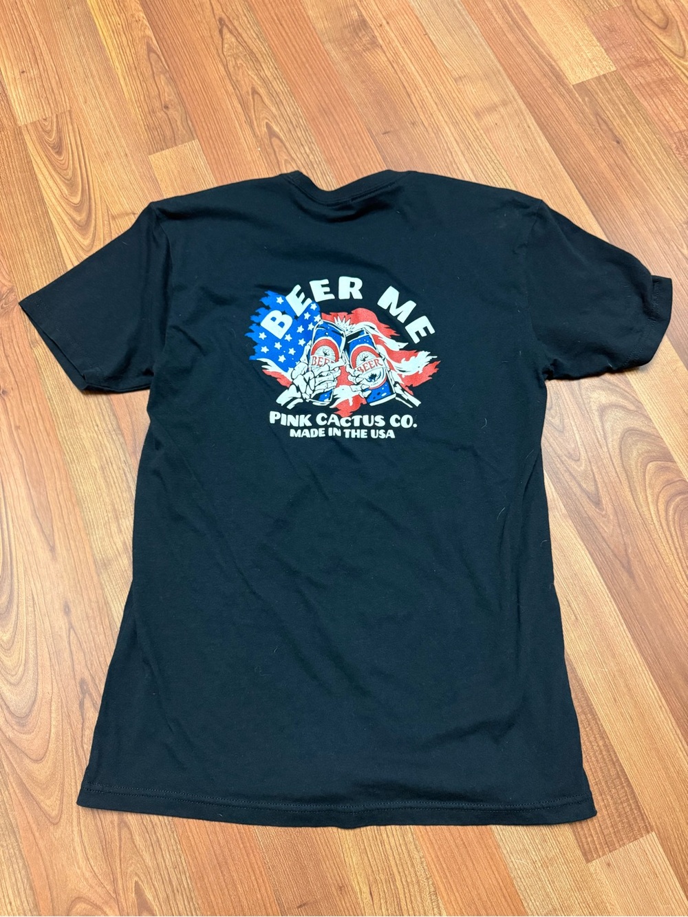 "Beer Me" Black Short-Sleeve Graphic Tee